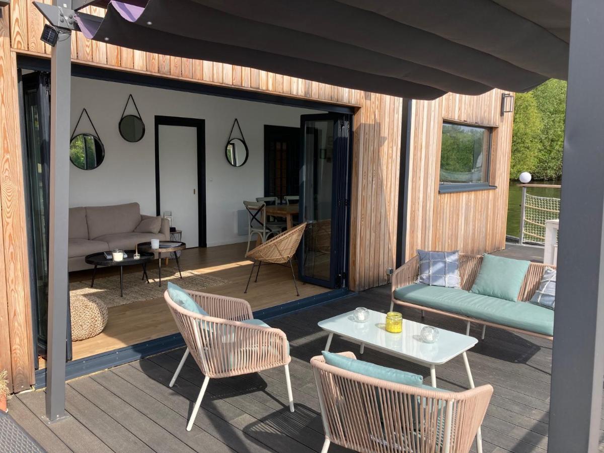 Seinehouse - Maison Flottante Vaux-Sur-Seine Luaran gambar