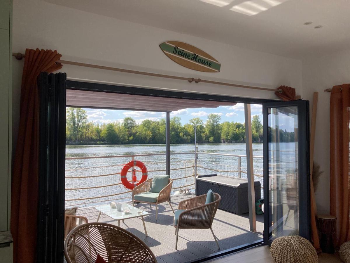 Seinehouse - Maison Flottante Vaux-Sur-Seine Luaran gambar